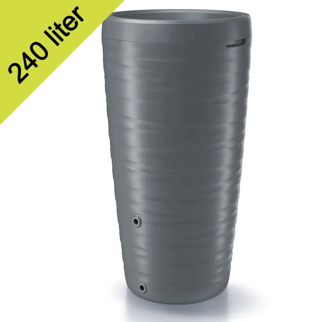 Prosperplast Maze Regenton 240L Grijs - 2-in-1