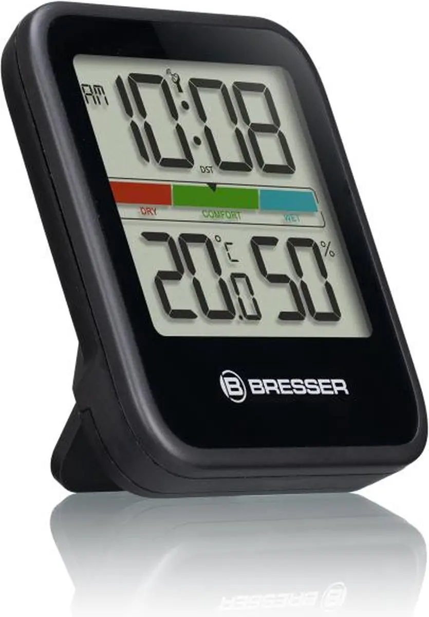Bresser Weerstation Climate Monitor Set 3 - Thermo-/Hygrometer - Zwart