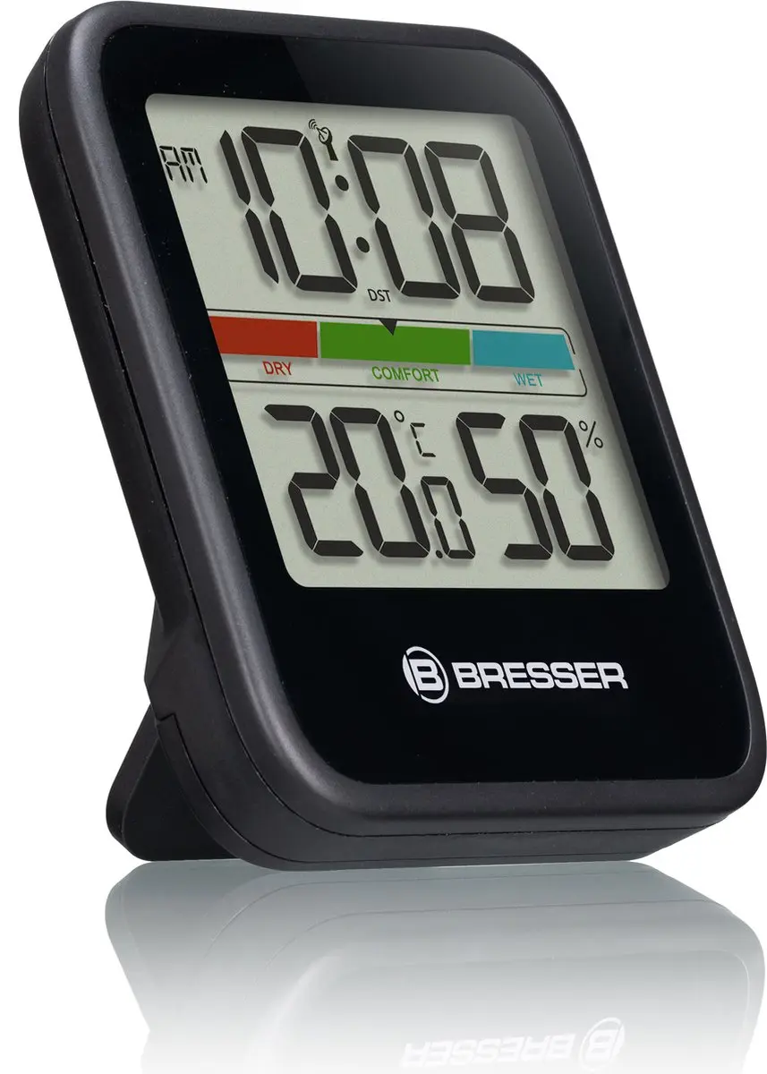 Bresser Weerstation Climate Monitor Set 3 - Thermo-/Hygrometer - Zwart