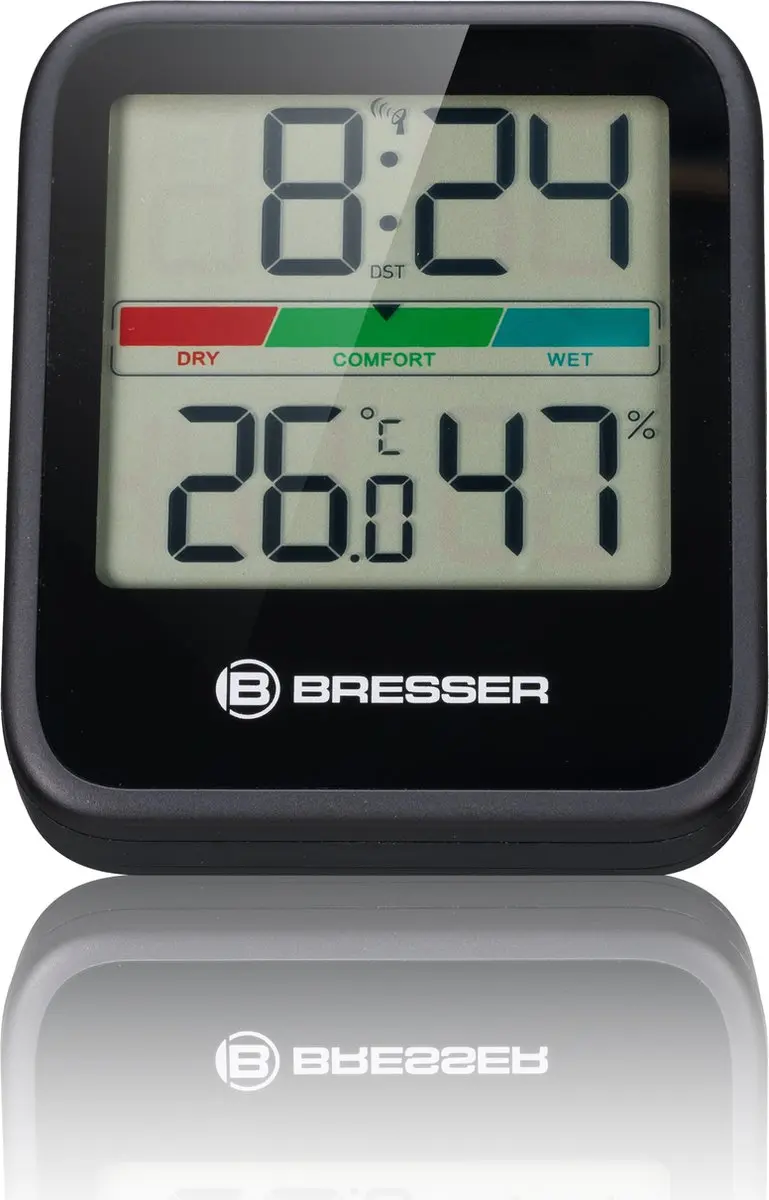 Bresser Weerstation Climate Monitor Set 3 - Thermo-/Hygrometer - Zwart