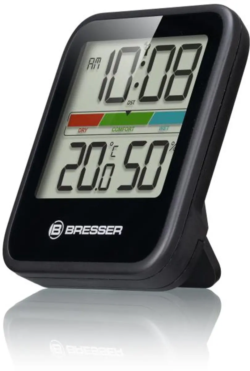 Bresser Weerstation Climate Monitor Set 3 - Thermo-/Hygrometer - Zwart - afbeelding 6 van 6