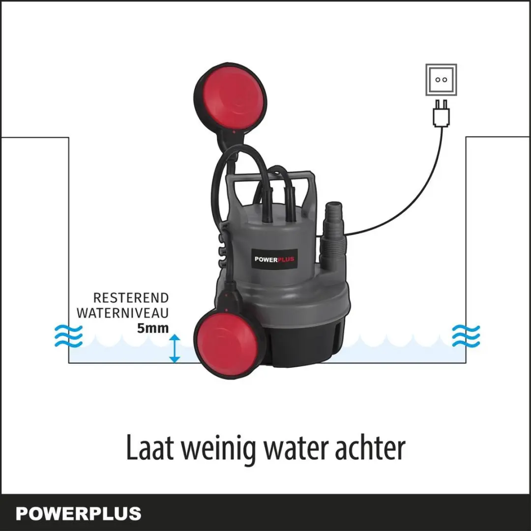 Powerplus POWEW67900 Dompelpomp 200W - 3500 l/u