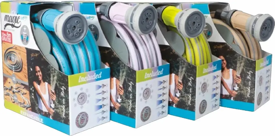 Talen Tools Tuinslang Magic 20m 1/2" - 6 functies koppelingen