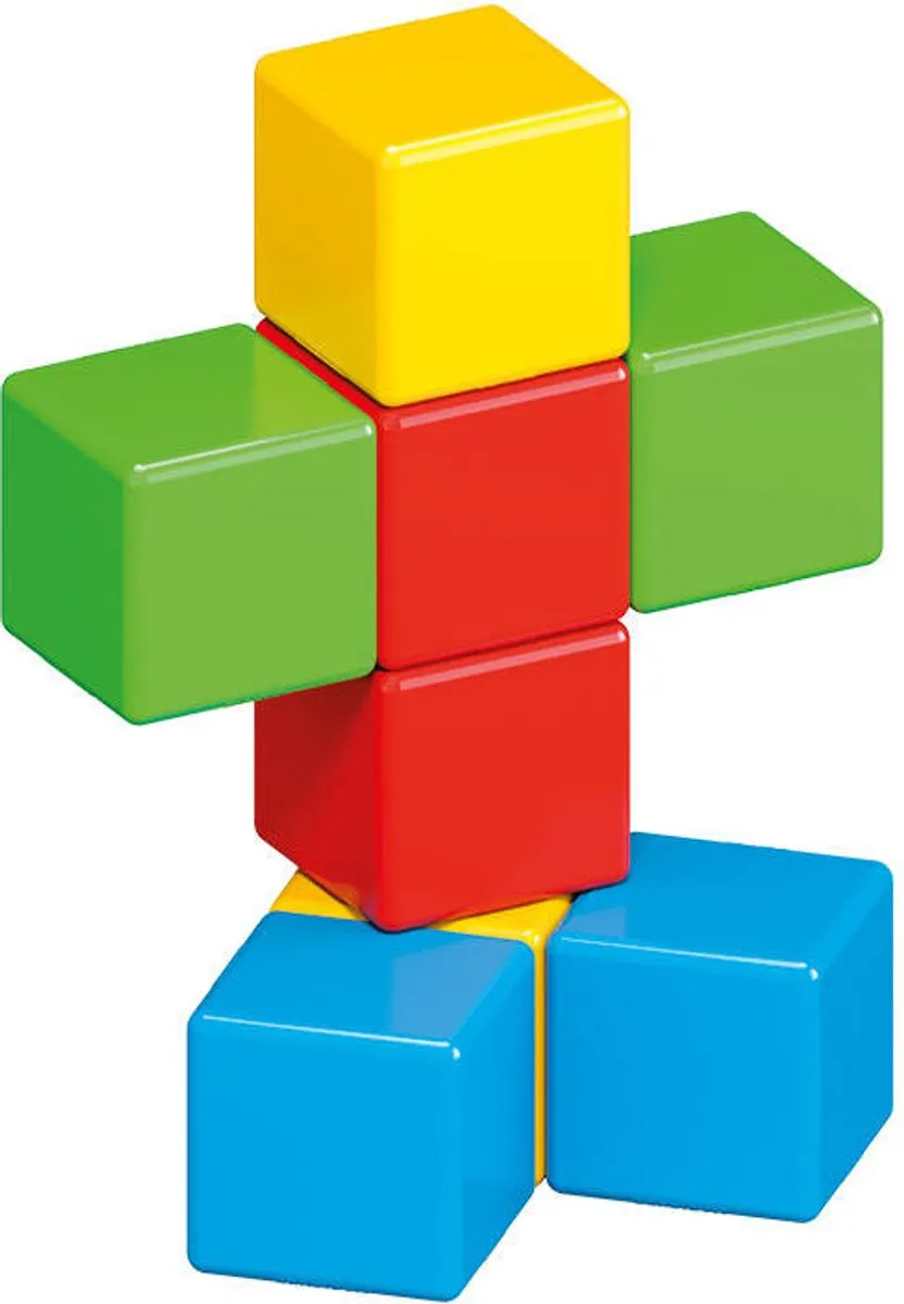 Geomag MagiCube Green Line GEO-054 Magnetische Bouwblokken - 8 Stuks - Multicolor - afbeelding 6 van 6