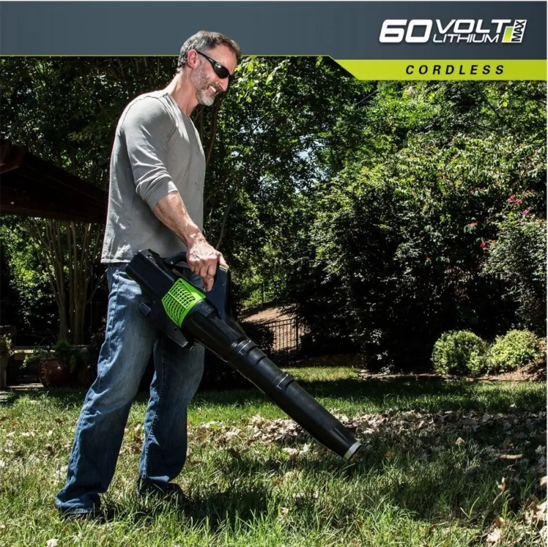 Greenworks GD60AB 60V Accubladblazer - 225 km/h