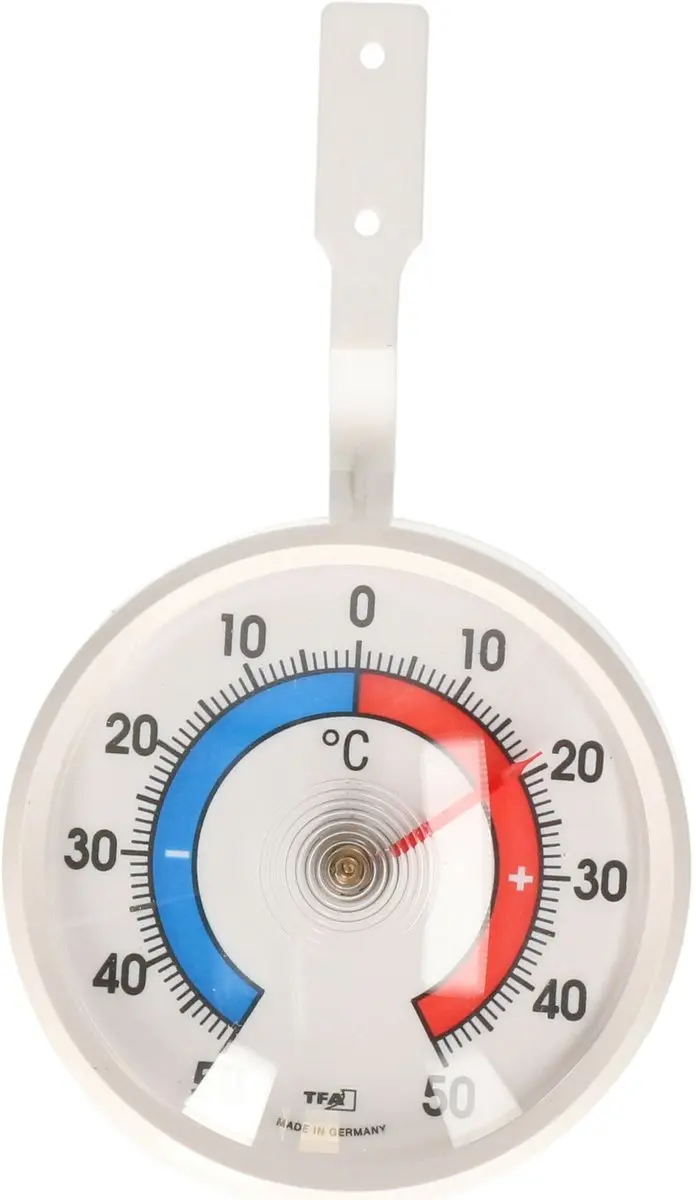 TFA Dostmann Raamthermometer Wit 7x12cm