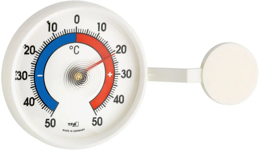 TFA Dostmann Raamthermometer Wit 7x12cm