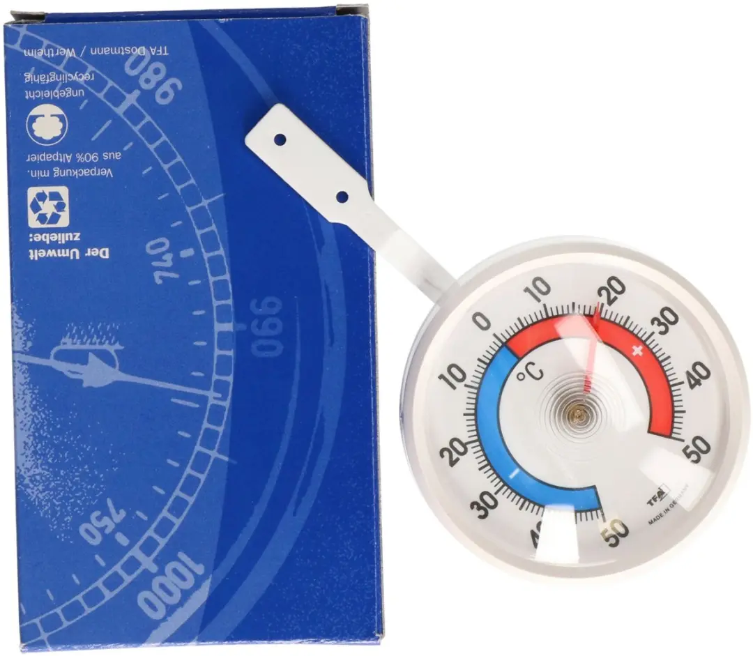TFA Dostmann Raamthermometer Wit 7x12cm - afbeelding 6 van 6