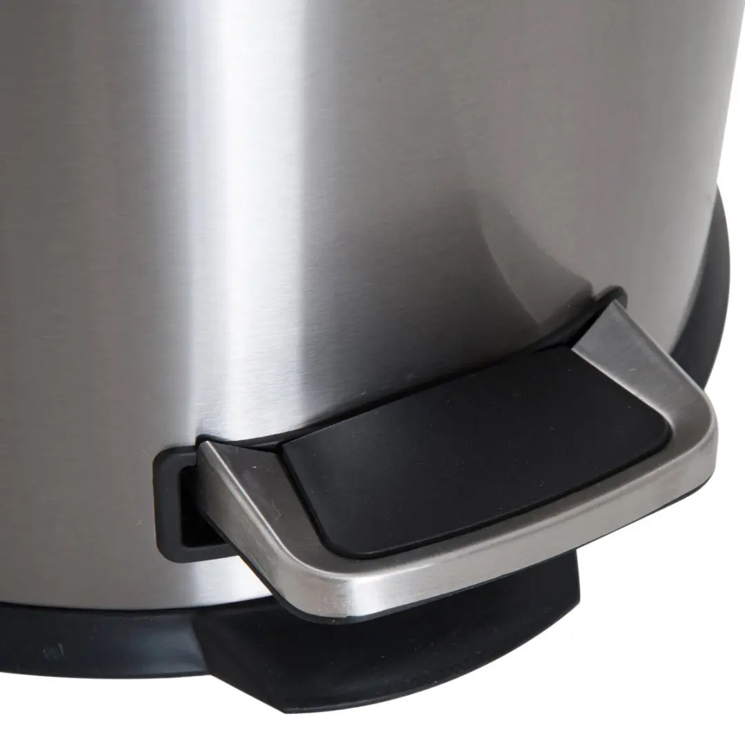 Homcom Pedaalemmer 30L - Zilver/Zwart