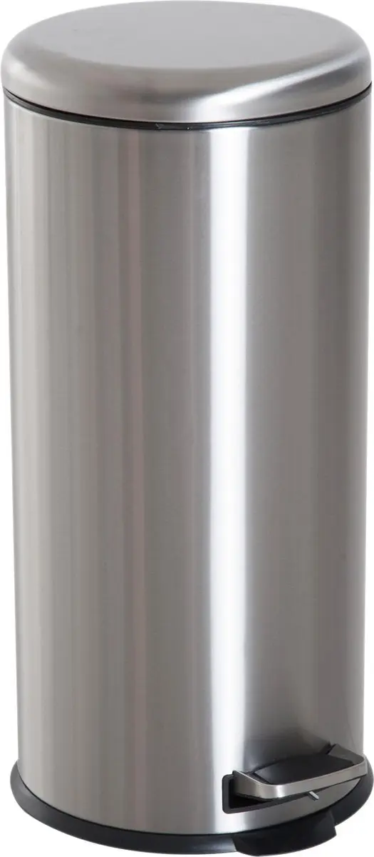 Homcom Pedaalemmer 30L - Zilver/Zwart