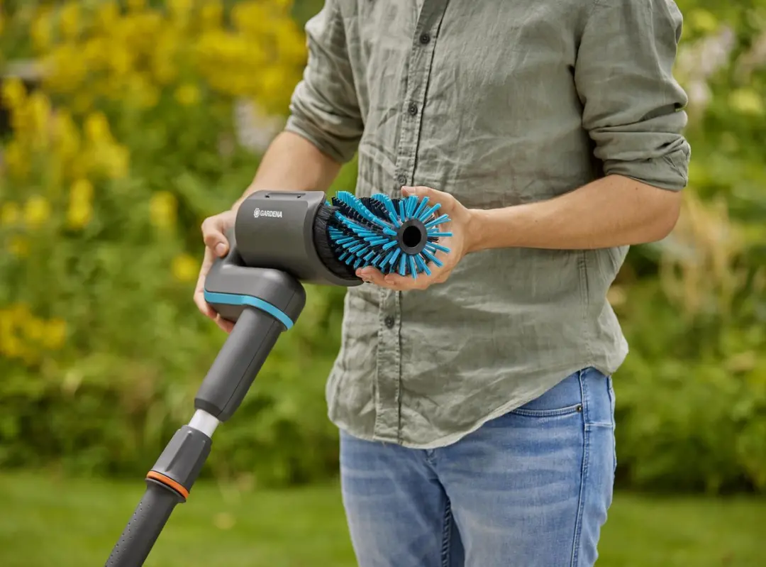 Gardena AquaBrush Medium Rolborstel - Nylon