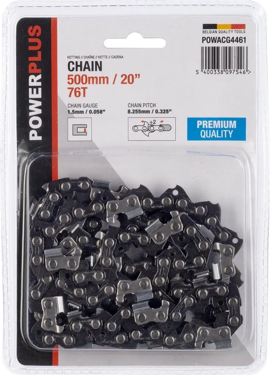 Powerplus Zaagketting POWACG4461 76 T