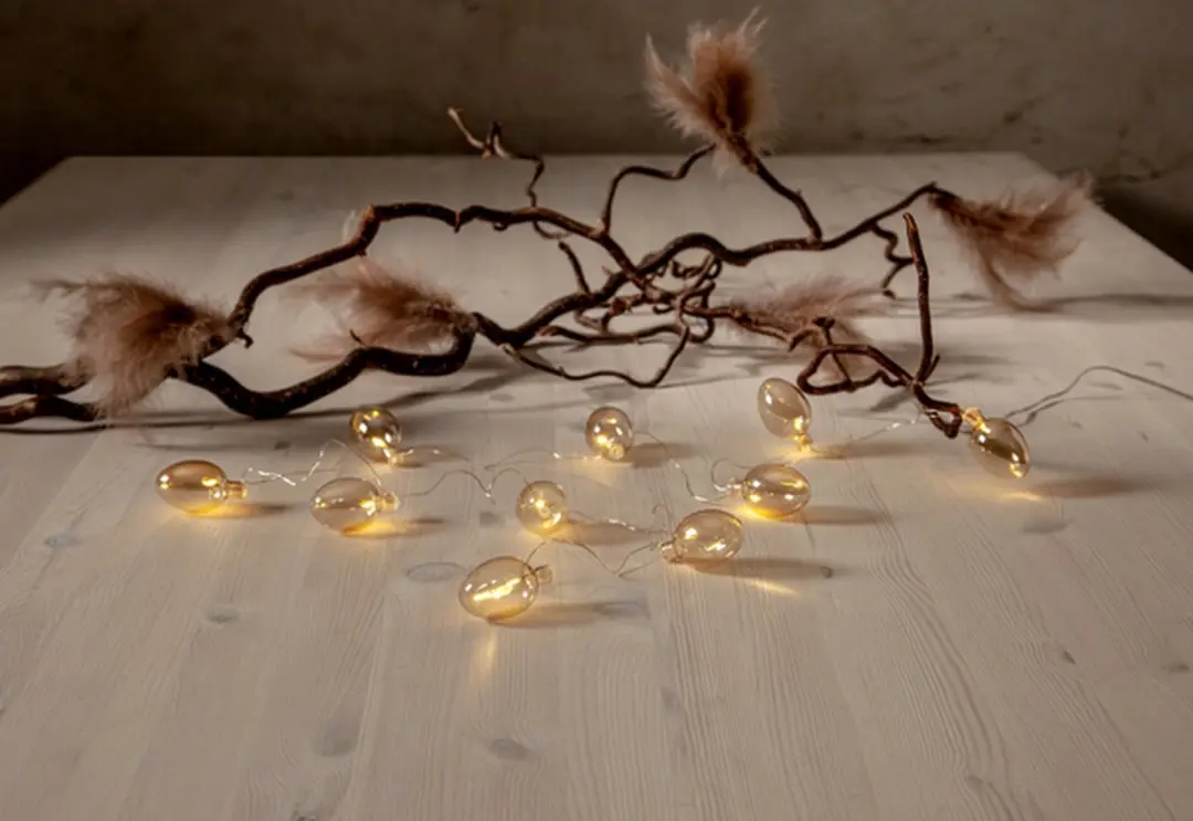 Star Trading Filigree Lichtketting Shimmer - 10 LED Hangers 135cm