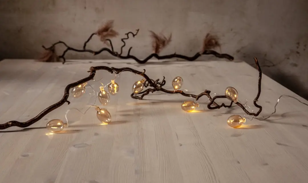 Star Trading Filigree Lichtketting Shimmer - 10 LED Hangers 135cm