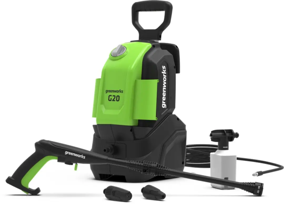GREENWORKS 230V hogedrukreiniger 110 bar G20