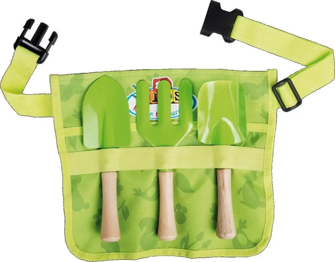 Esschert Design Kinderschort met Tuingereedschap