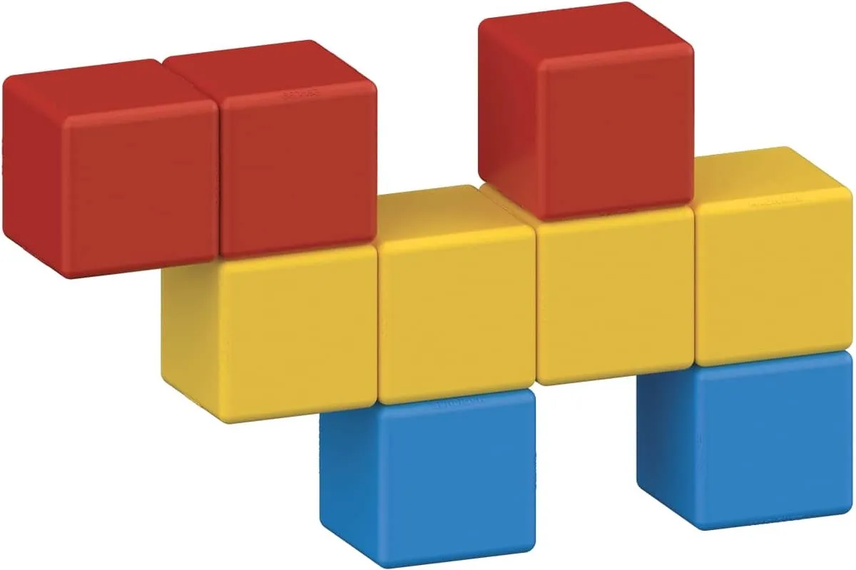 Geomag Magicube Math Building 61 Stuks - Rood/Geel/Blauw