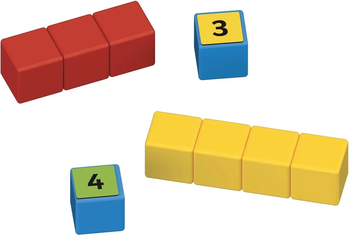 Geomag Magicube Math Building 61 Stuks - Rood/Geel/Blauw