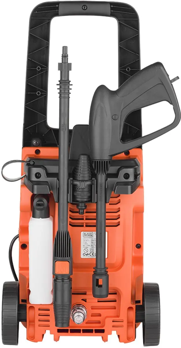 BLACK+DECKER BXPW1400PE Hogedrukreiniger 1400W - 110 Bar - 8 Accessoires - afbeelding 6 van 6