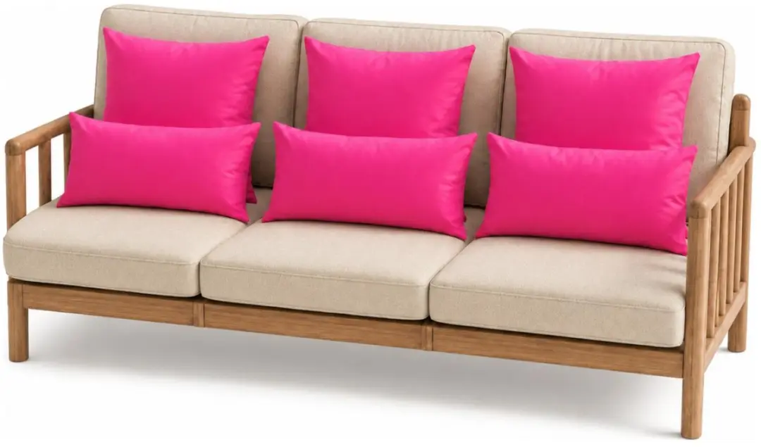 Anna's Collection Bank/Tuin Kussensset 6-delig