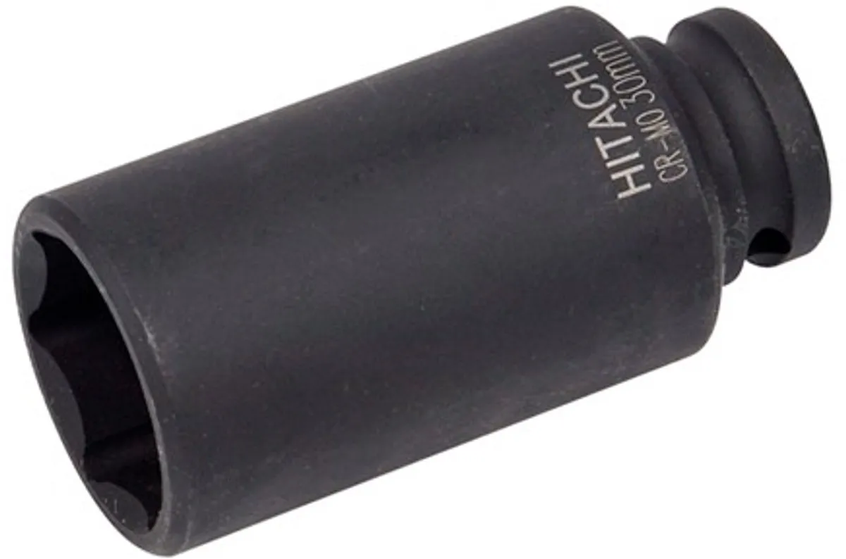 Hikoki Krachtdop 30mm x 1/2" x 85mm - Zwart