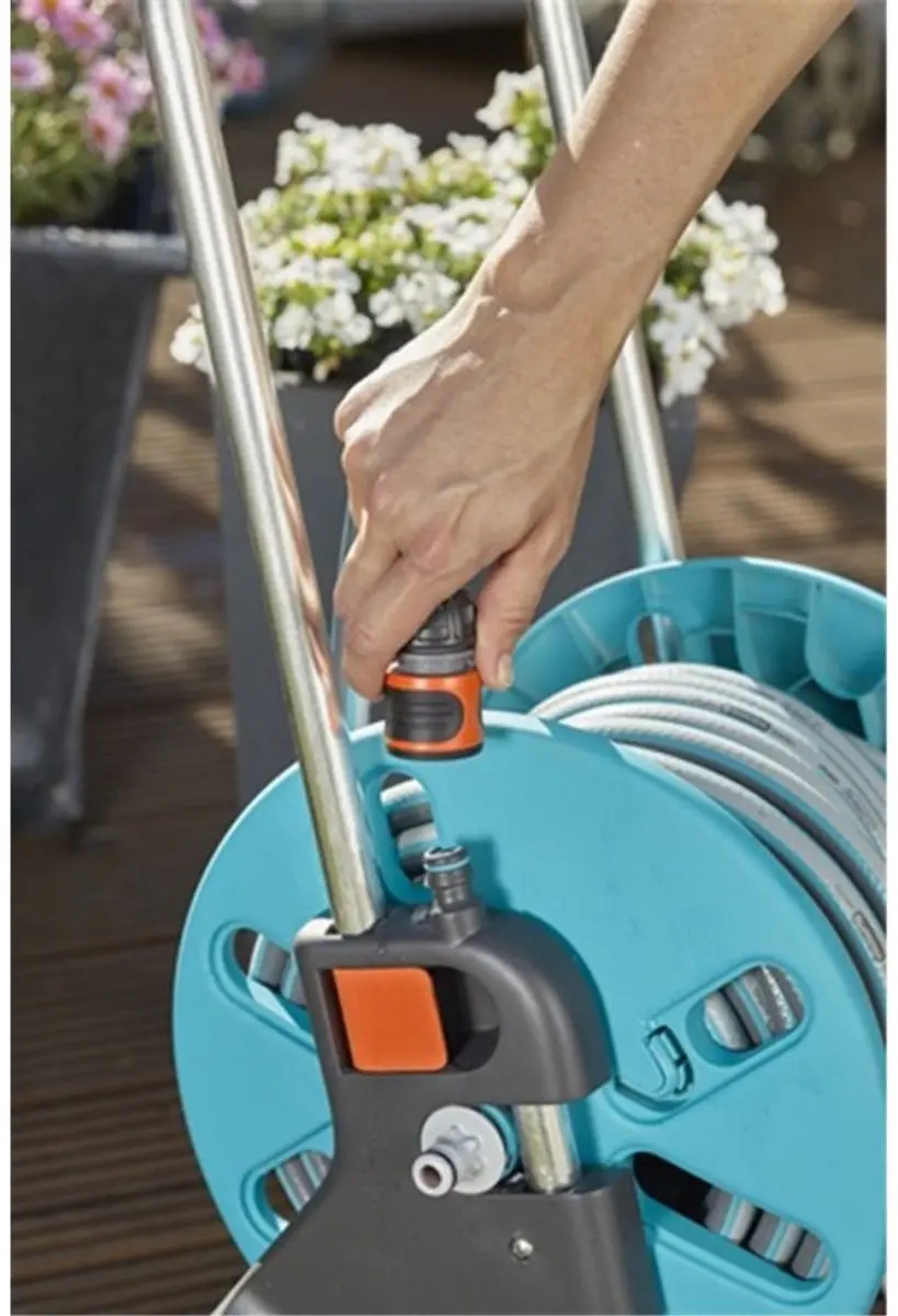 Gardena CleverRoll S Slangenwagen 40m - Blauw