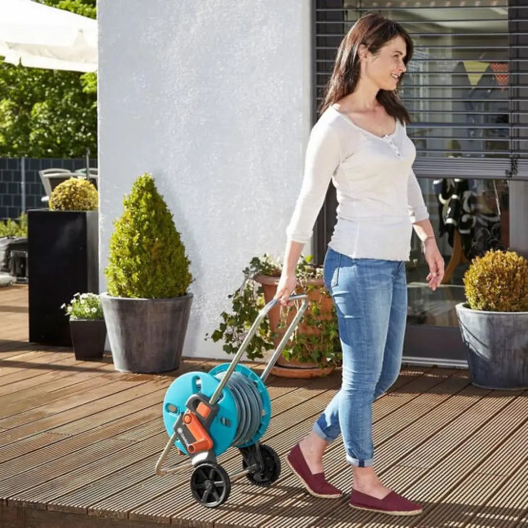 Gardena CleverRoll S Slangenwagen 40m - Blauw