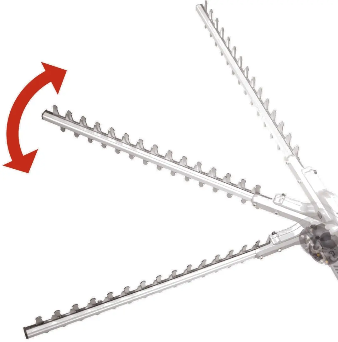 Scheppach ETHT1000 Elektrische Heggenschaar 1000W - Ø20mm - afbeelding 2 van 6