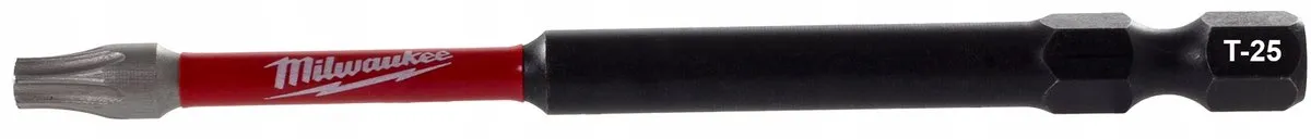 Milwaukee Shockwave TX25 Torx-bit 90mm - Metaal
