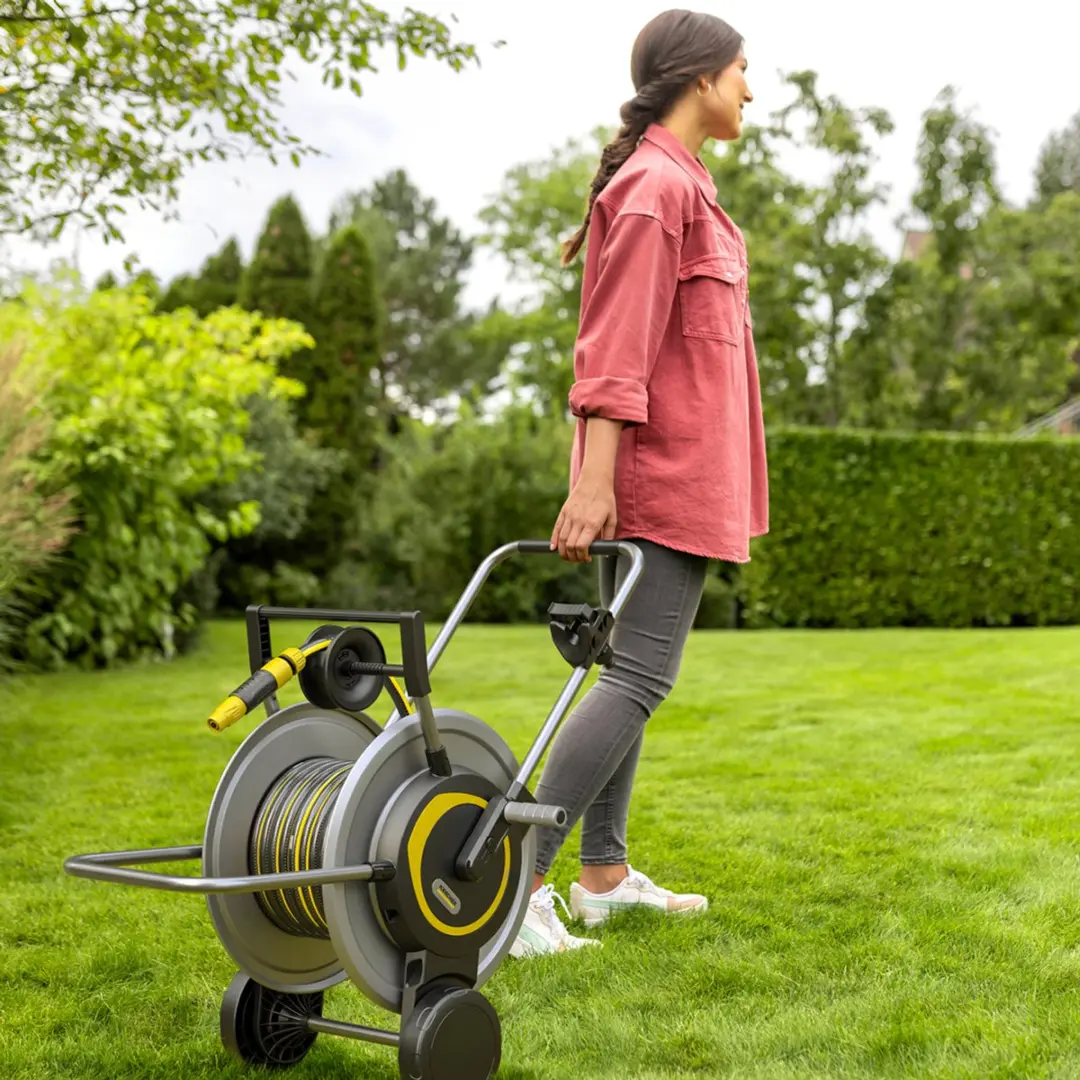Kärcher HT 5 M Slangenwagen - 100m - Zwart