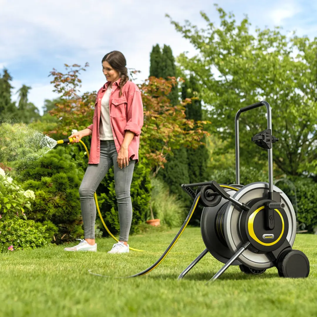 Kärcher HT 5 M Slangenwagen - 100m - Zwart