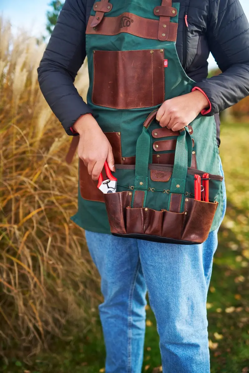 Felco 482 Mini Tuiniertas - Waterdicht Canvas & Leder