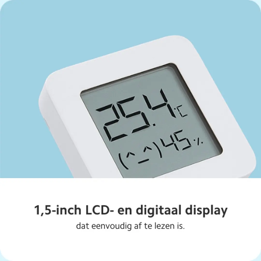 Xiaomi Mijia Thermo- en Hygrometer - Wit