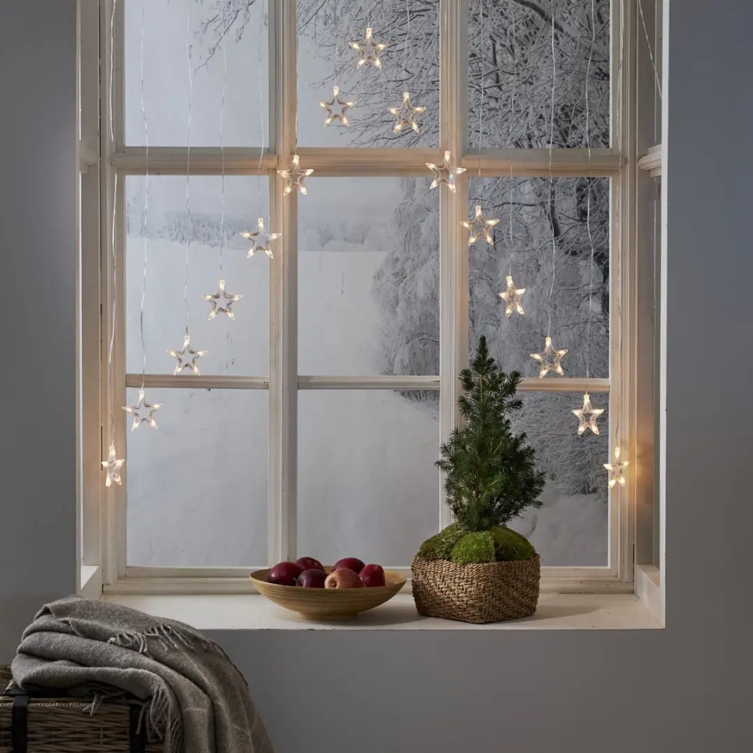 Star Trading Decystar LED-lichtgordijn 75 Warmwit - 125x120cm - afbeelding 6 van 6