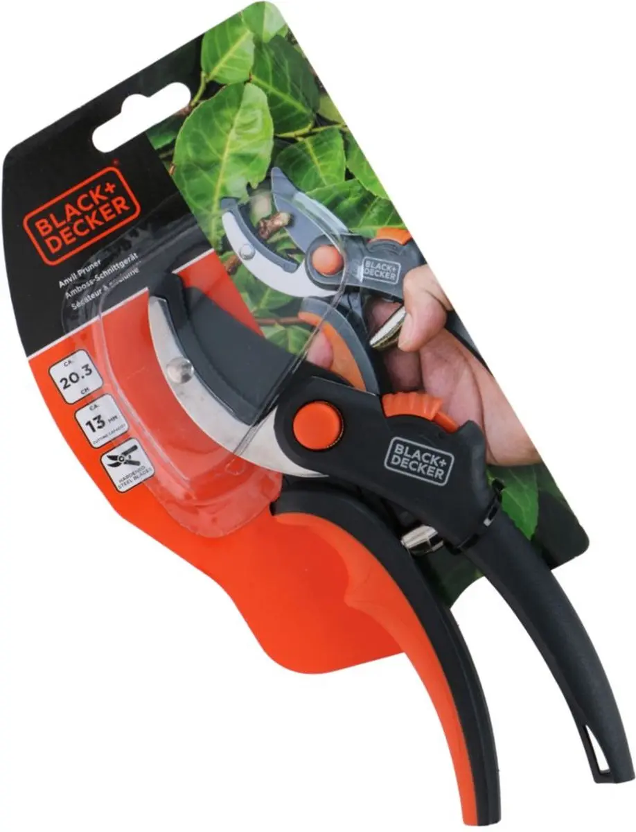 BLACK+DECKER Snoeischaar 14mm - Gehard Staal - afbeelding 6 van 6