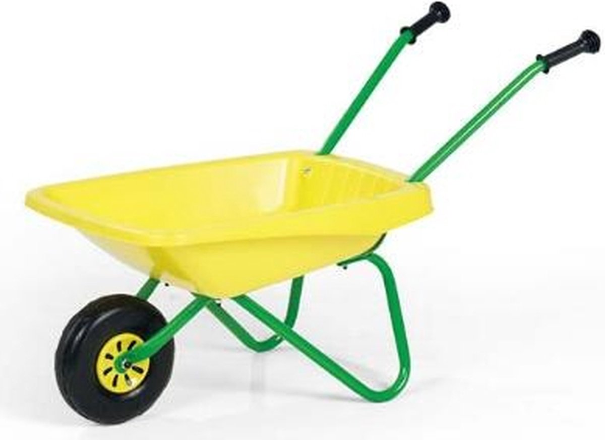 Rolly Toys Metalen/Kunststof Kruiwagen - Geel