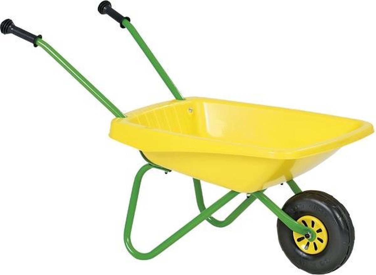 Rolly Toys Metalen/Kunststof Kruiwagen - Geel