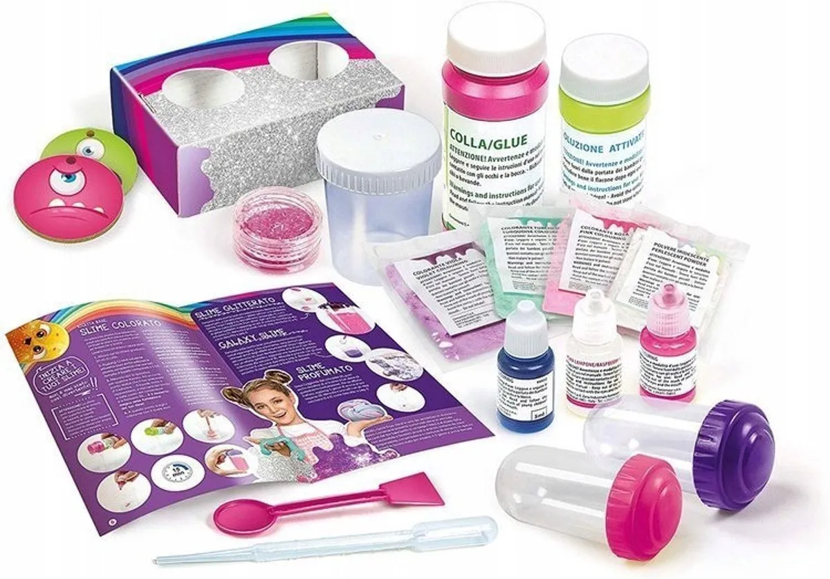 Clementoni Slime Lab - 5 Kleuren
