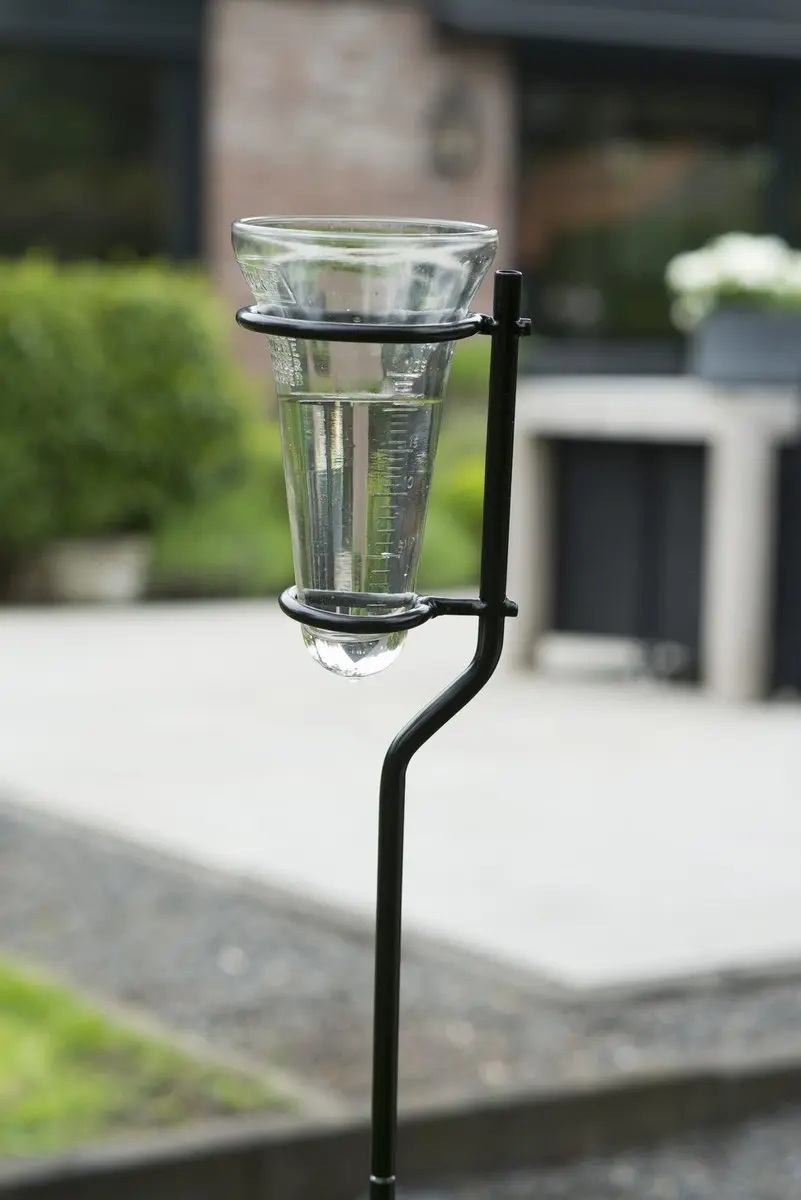 Nature Regenmeter Glas 130cm - inclusief metalen voet - afbeelding 6 van 6