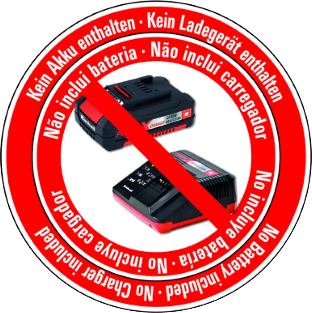 Einhell GE-CG 18 Li Solo Accu Gras- en Heggenschaar - 8mm