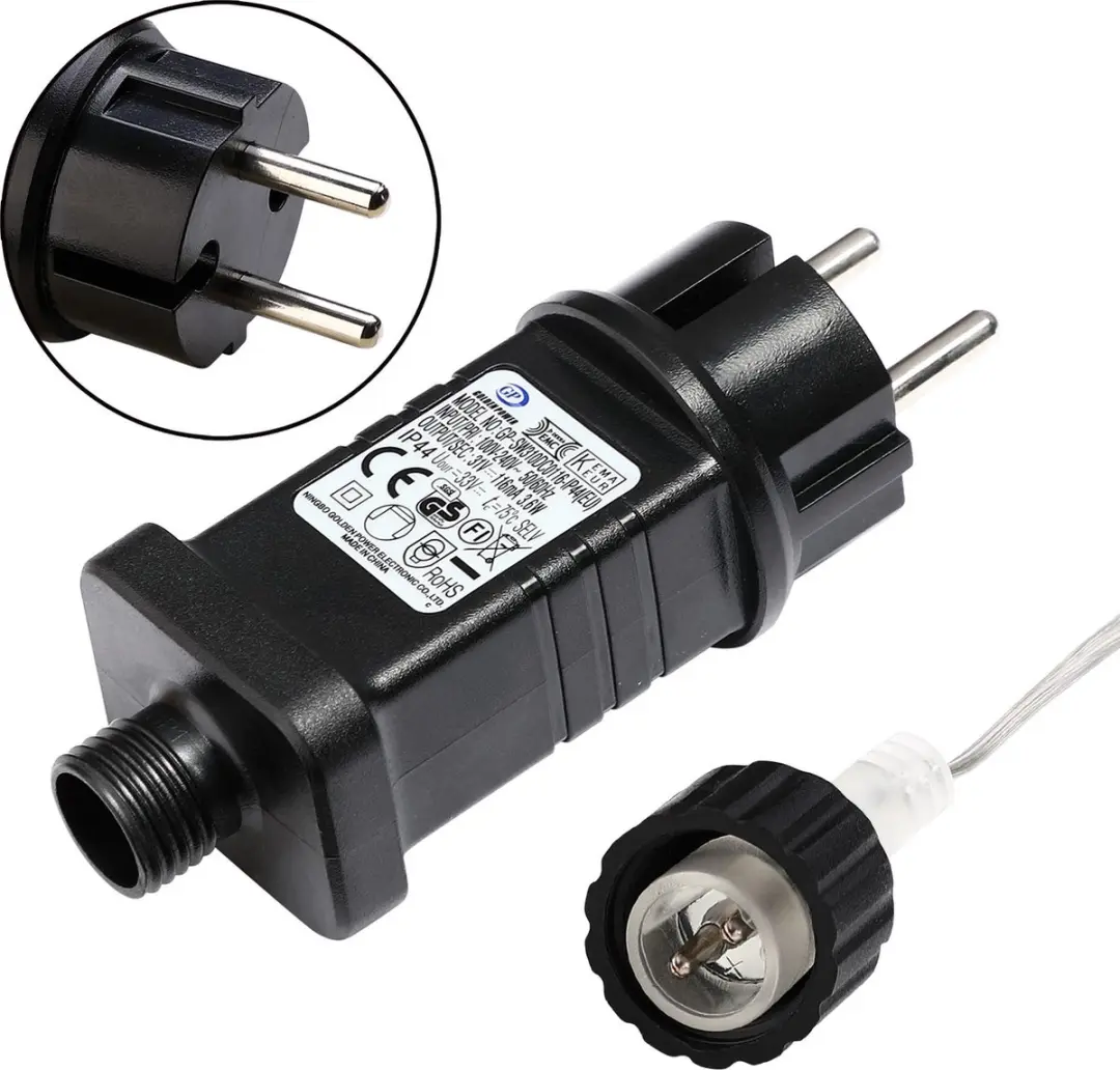 Monzana IJspegel Kerstverlichting 80 LED - 13m Koelwit