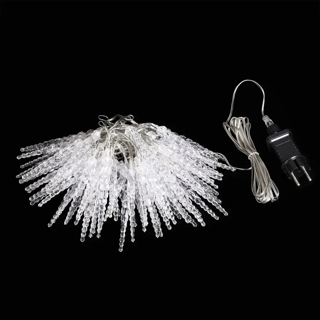 Monzana IJspegel Kerstverlichting 80 LED - 13m Koelwit