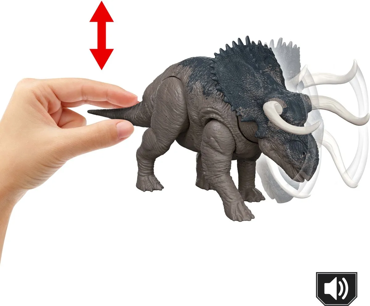 Mattel Jurassic World Wild Roar Dinosaurus Speelgoed JGB87 - Multicolor