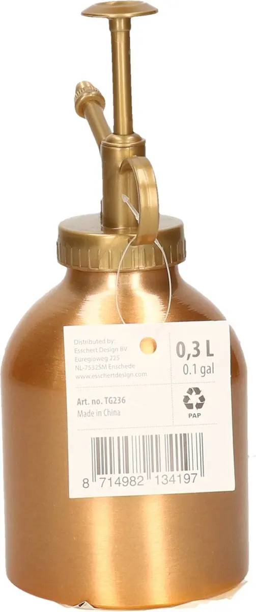 Esschert Design Plantenspuit Aluminium/Koper 290ml