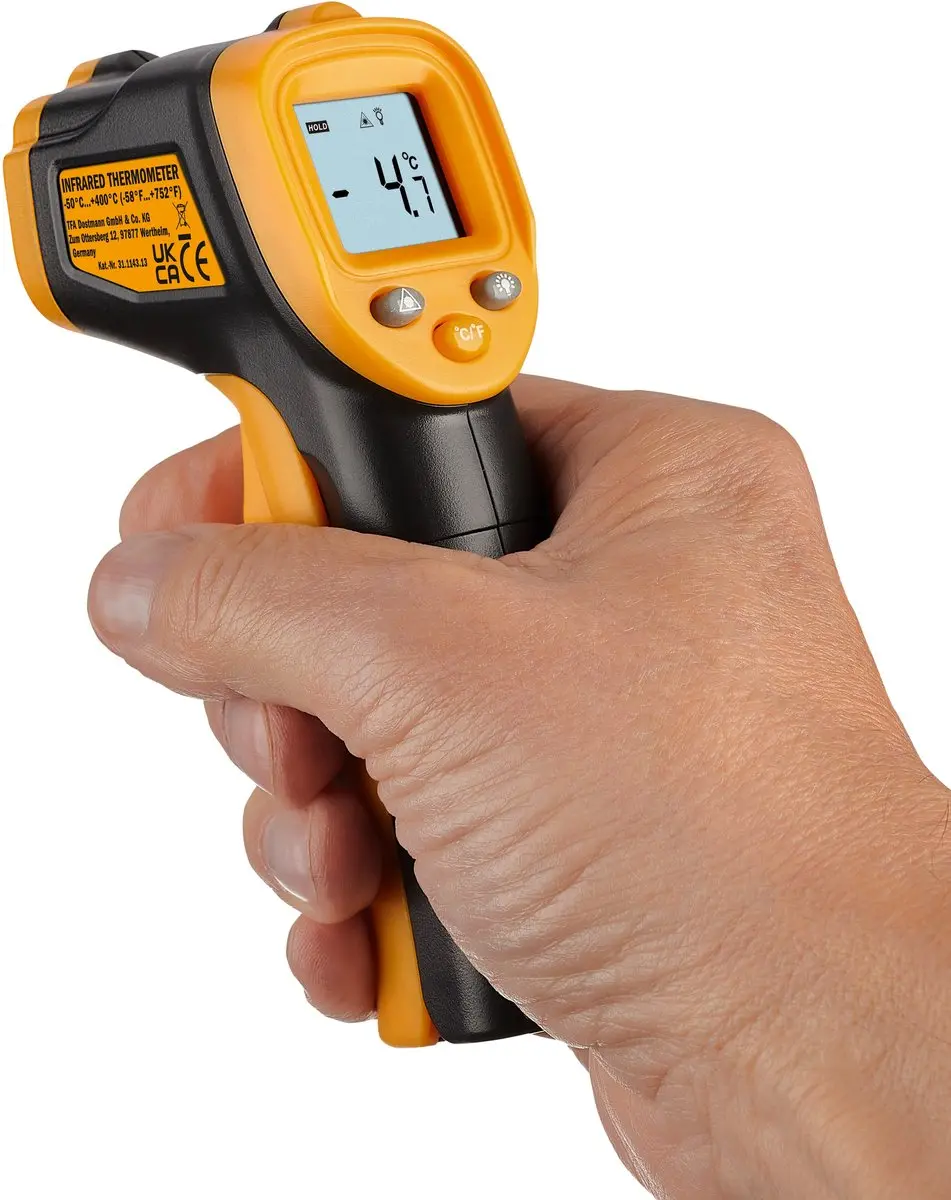 TFA Dostmann RAY LIGHT Infrarood Thermometer 12:1 -50 tot 400°C