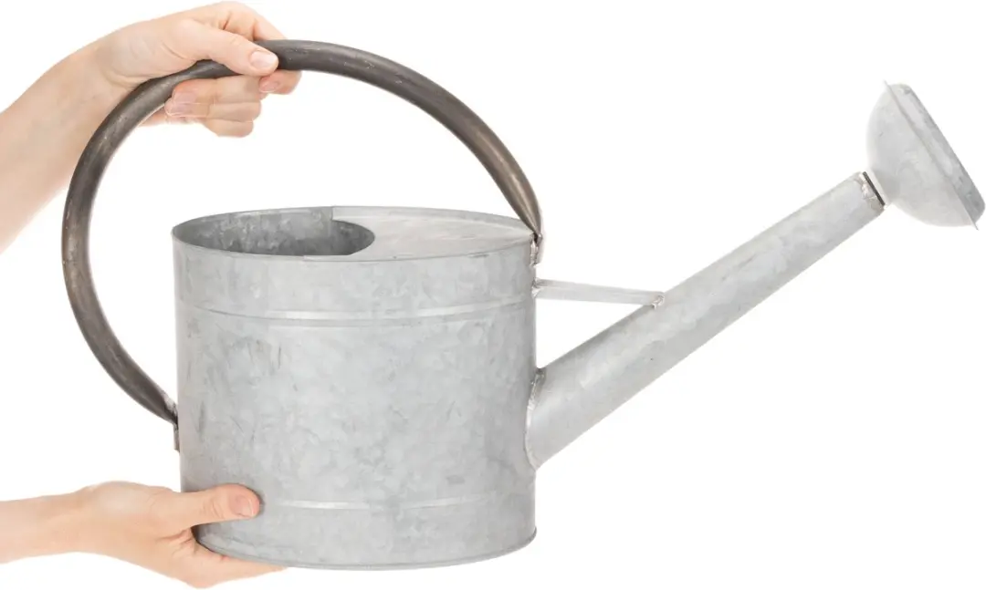 Decoris Gieter 5L - Zilver - 55cm