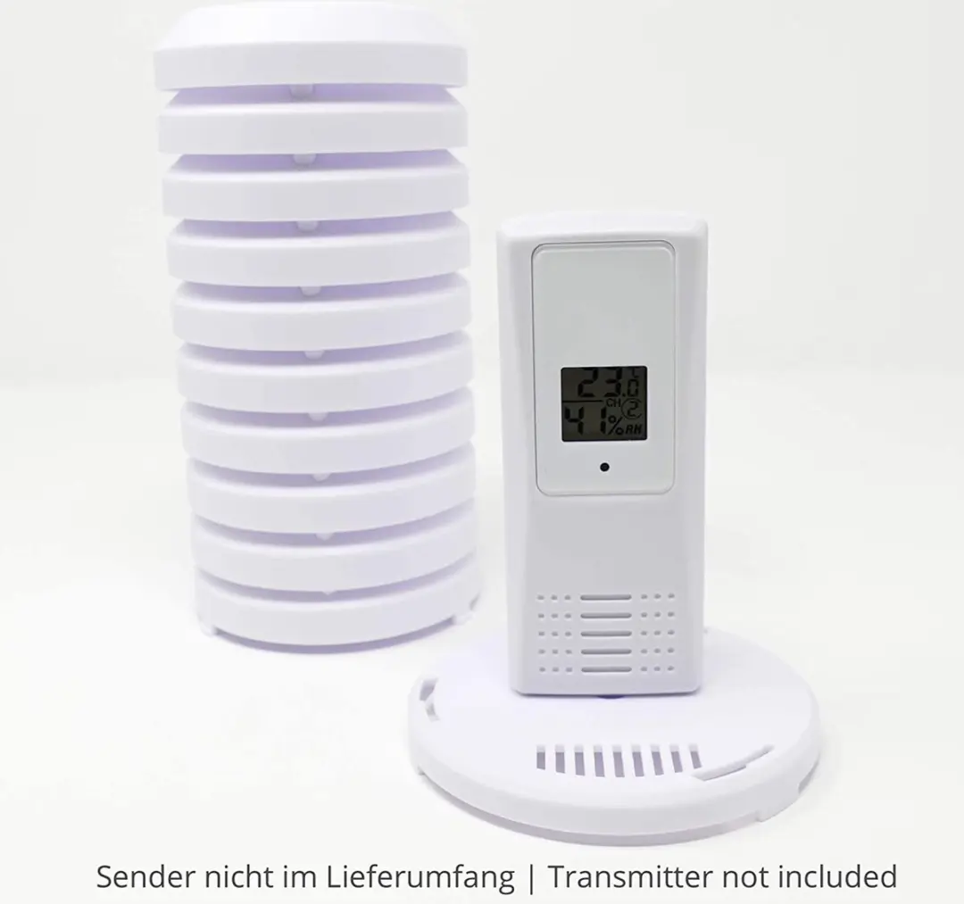 TFA Dostmann Sensor Beschermhoes Wit 10.2x9.5x17.5cm