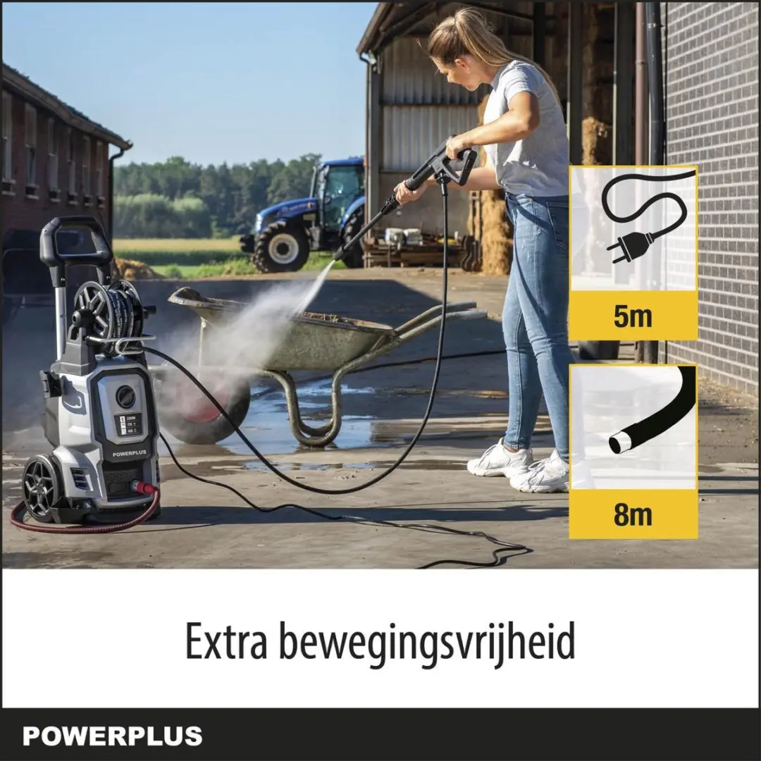 Powerplus POWXG90421 Hogedrukreiniger 2200W - 170 bar