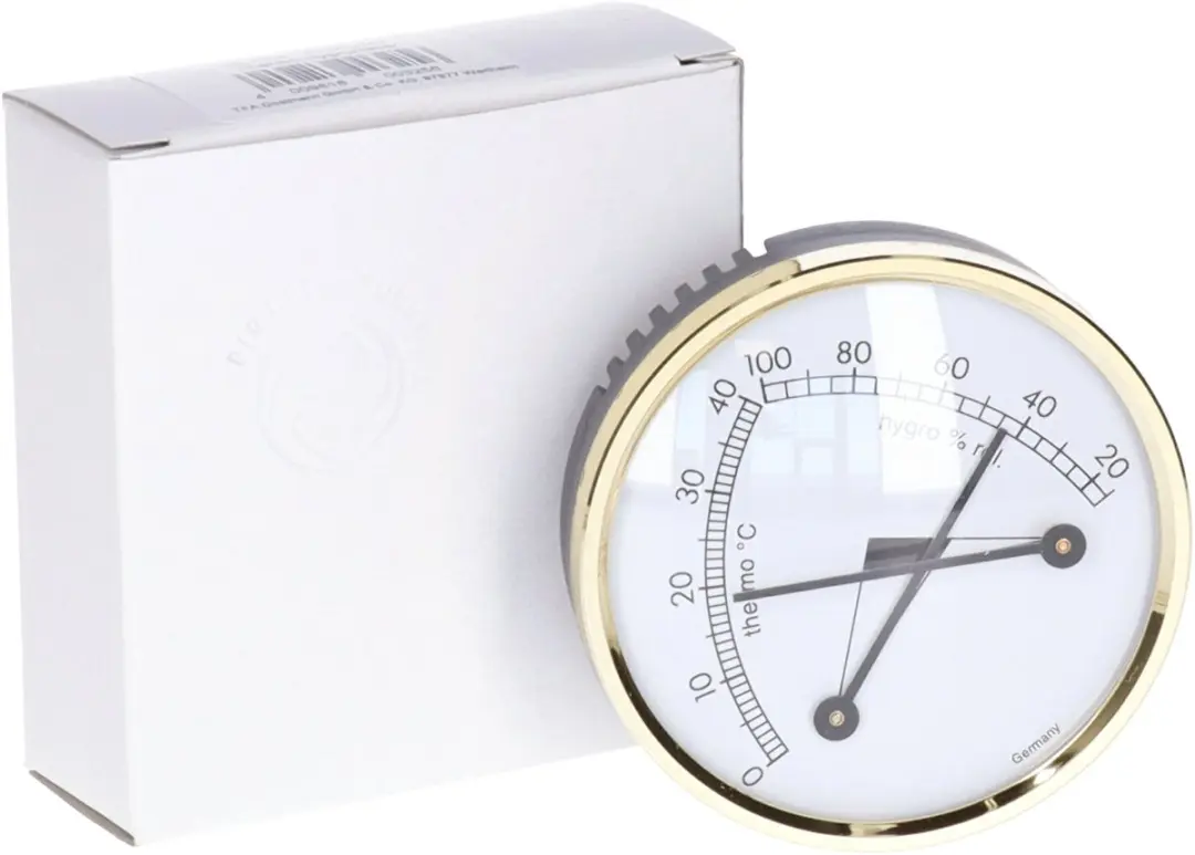 TFA Dostmann Hygro-Thermo Meter - Goudkleurig