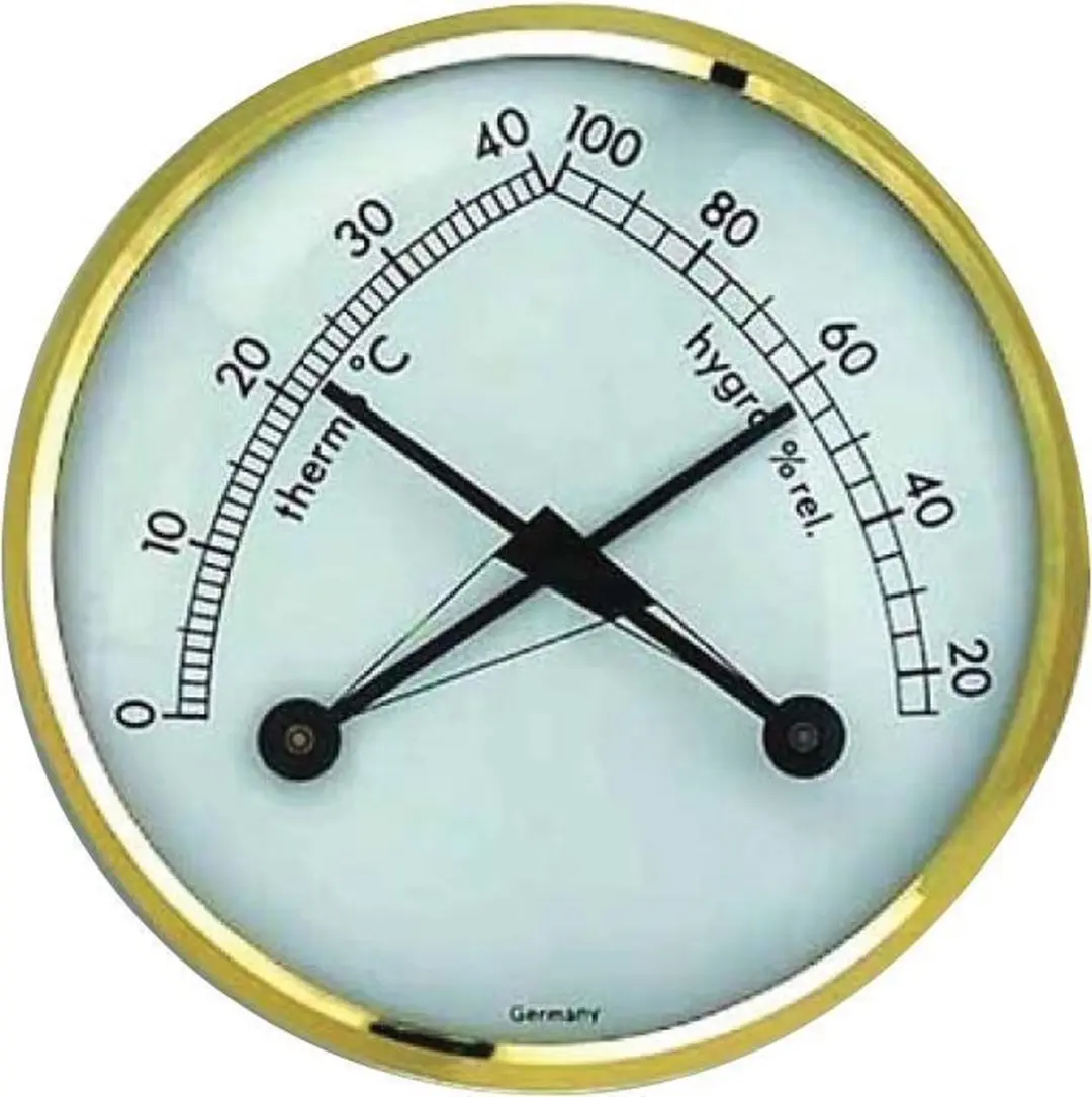 TFA Dostmann Hygro-Thermo Meter - Goudkleurig